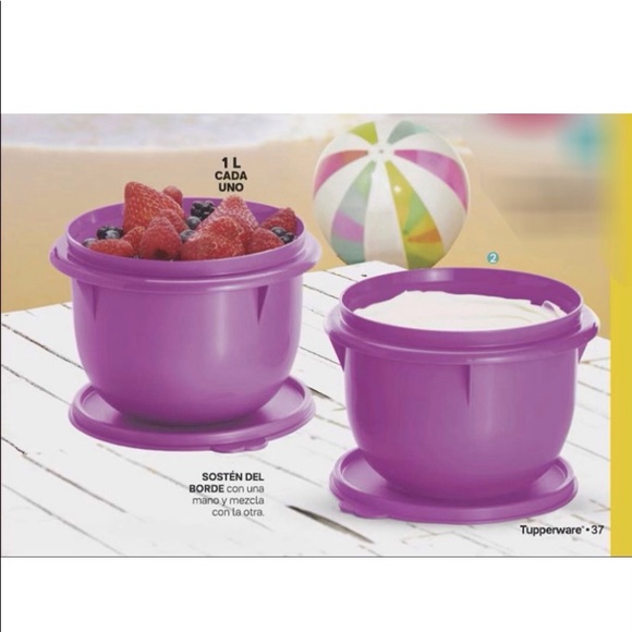 Tupperware Mixing Bowl Set of 2 - Picture 5 of 5